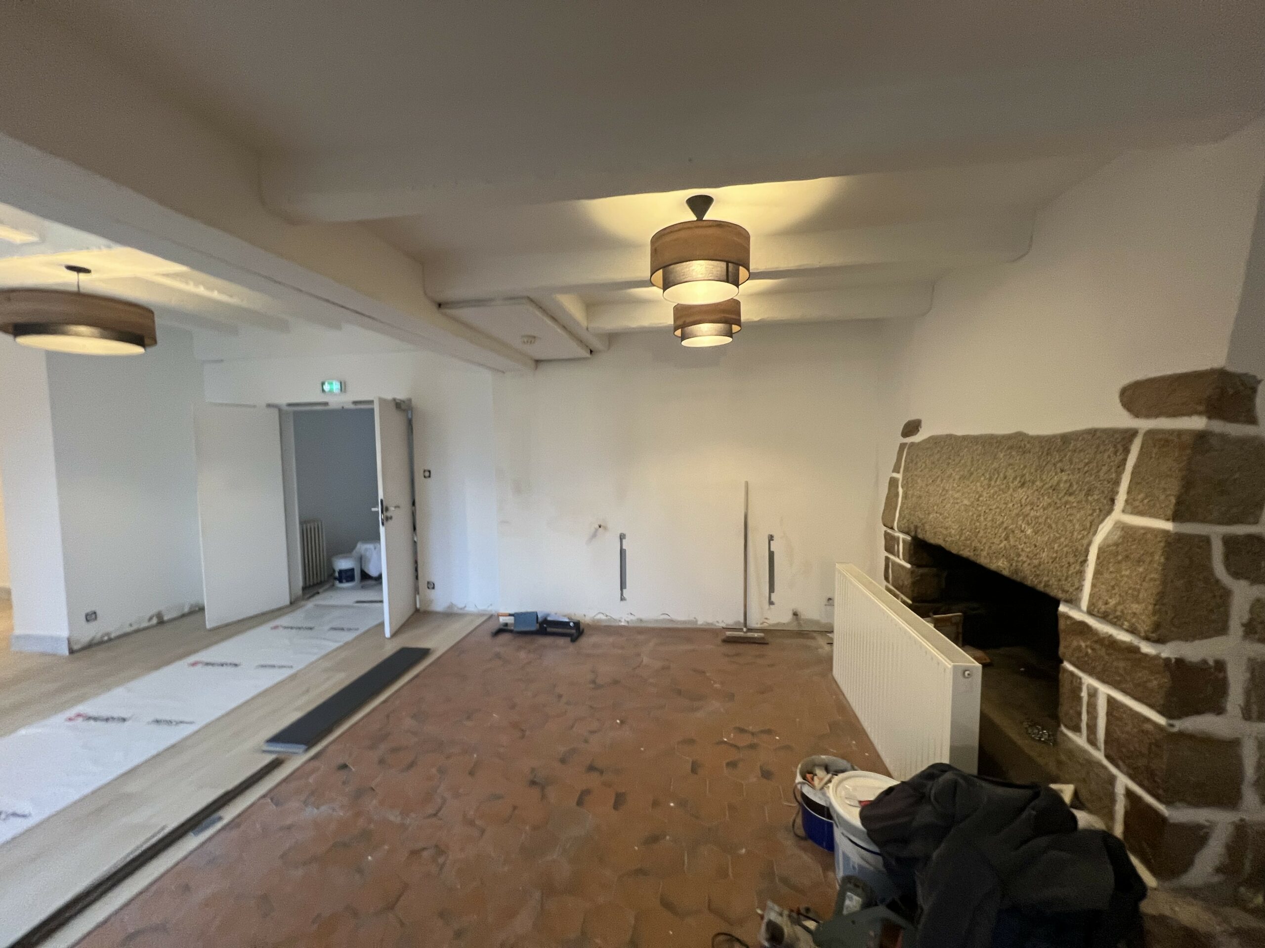 CONCEPT AGENCEMENT DESIGNER - Travaux Salle de petit-déjeuner - Pendant Travaux